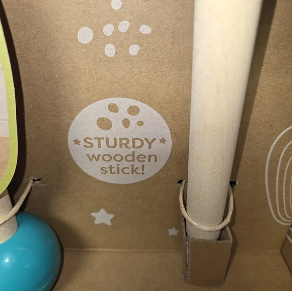 Hop 'N' Ride Triceratops - Red and Yellow - Picture 3 of 6